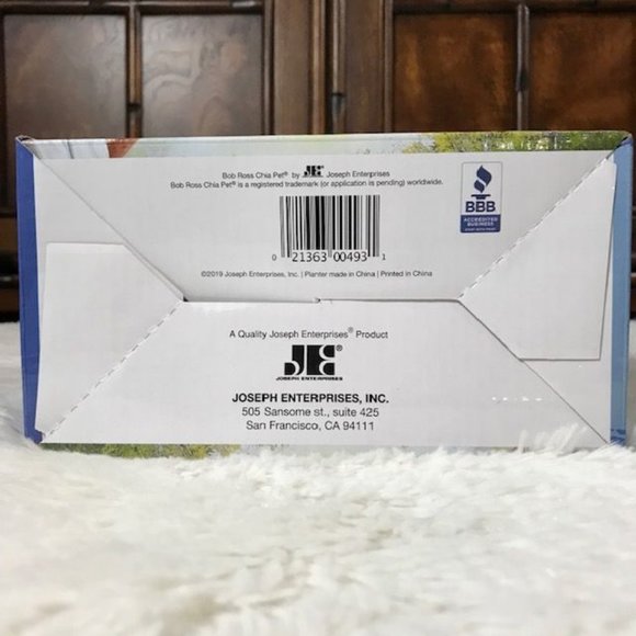 NWOT Bob Ross Chia Pet - Picture 7 of 7